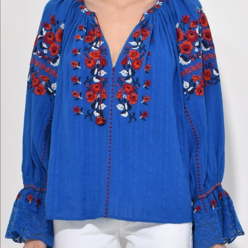 Ulla Johnson embroidered blouse